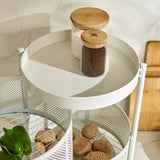Corsica Tranzit 2-Tier Trolley - White