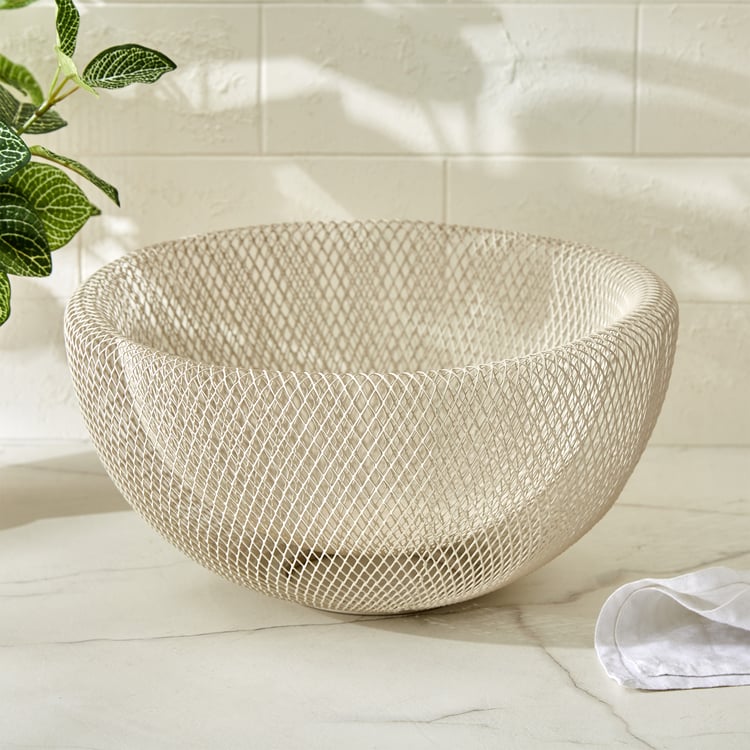 Chef's Pride Allure Metal Double Mesh Fruit Basket