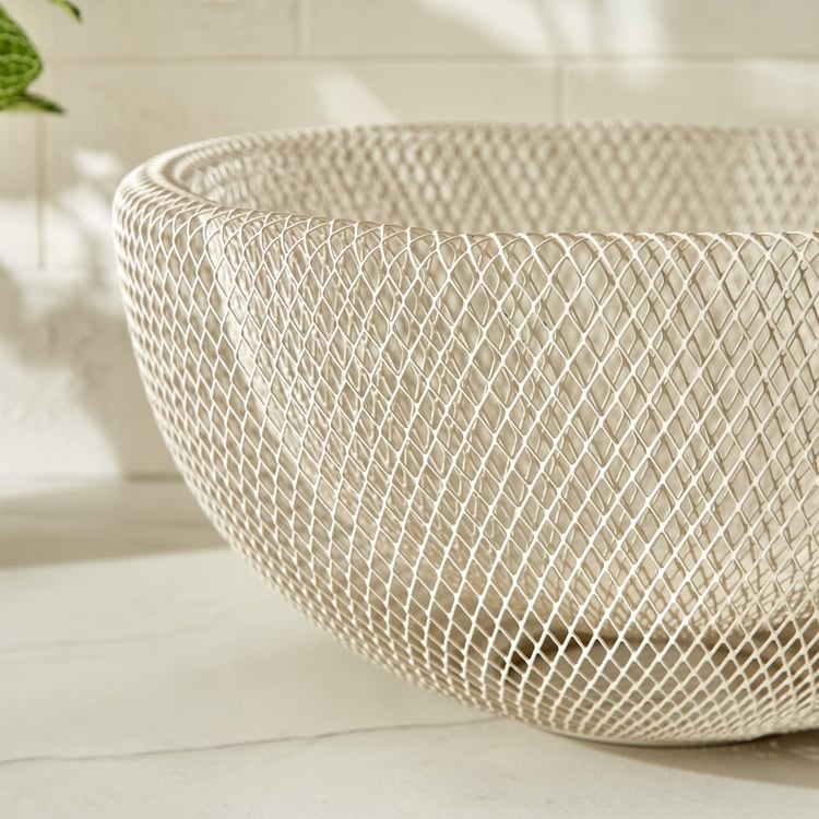 Chef's Pride Allure Metal Double Mesh Fruit Basket