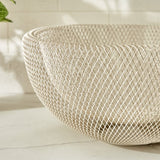Chef's Pride Allure Metal Double Mesh Fruit Basket