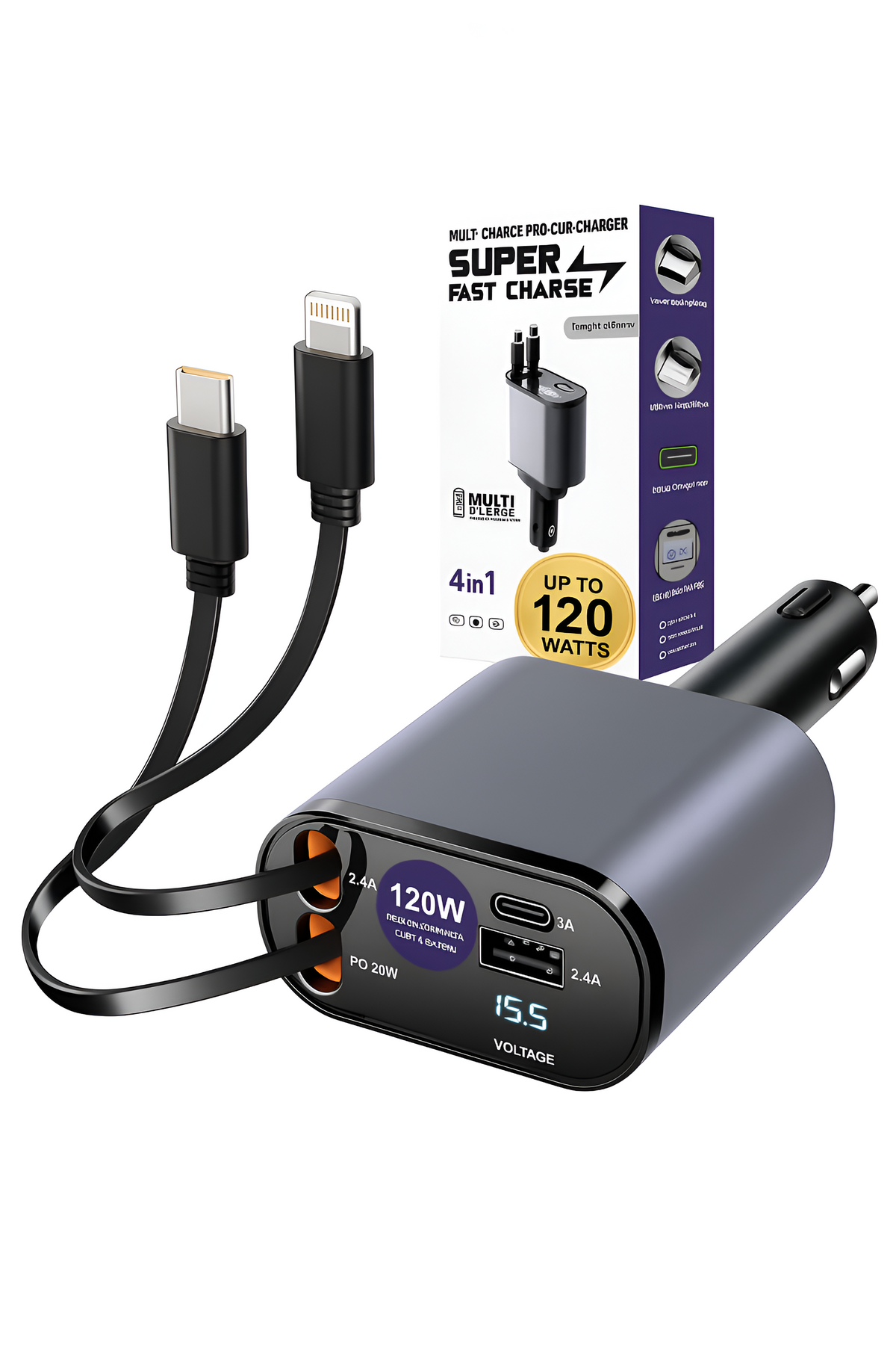 MULTI  CHARGE PRO CAR CHARGER