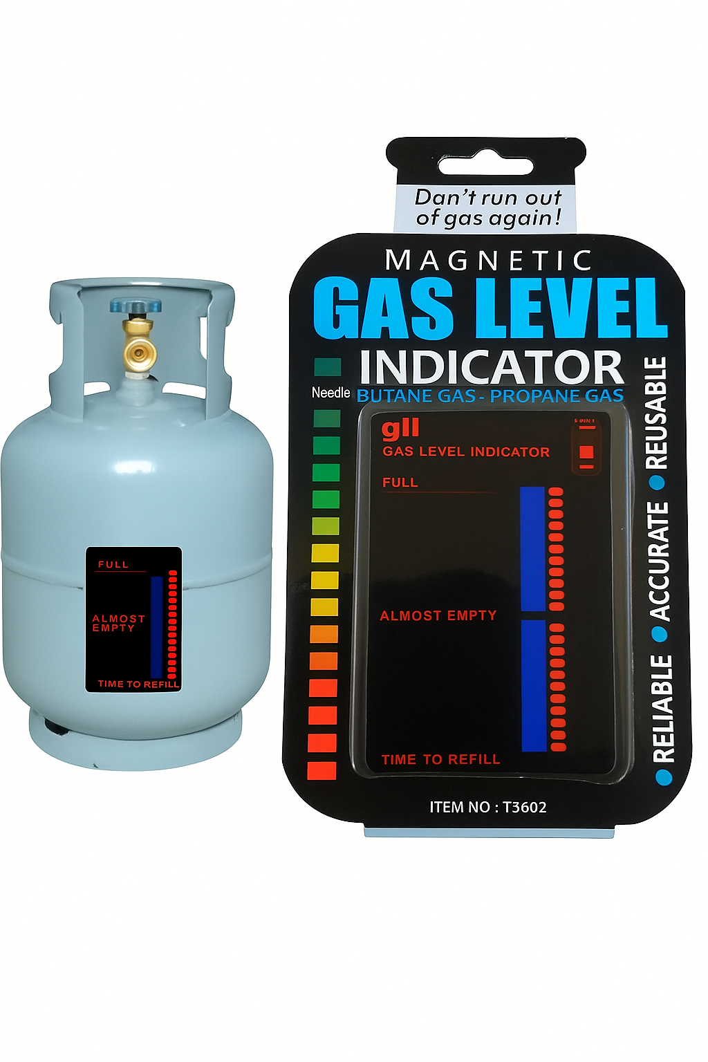 MAGNETIC  GAS LEVEL INDICATOR